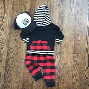 Fugimei Boutique Infant Boy Matching Set